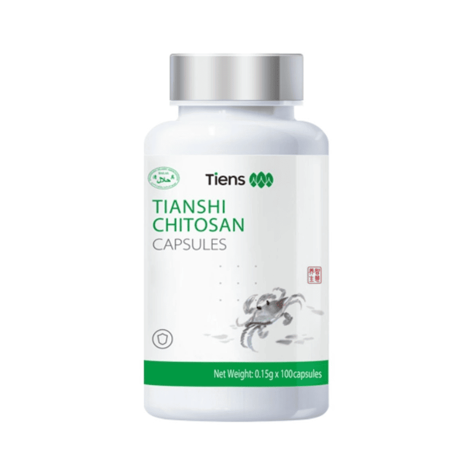 Tianshi Chitosan Capsules Natural Supplement for Cholesterol Control & Weight Loss