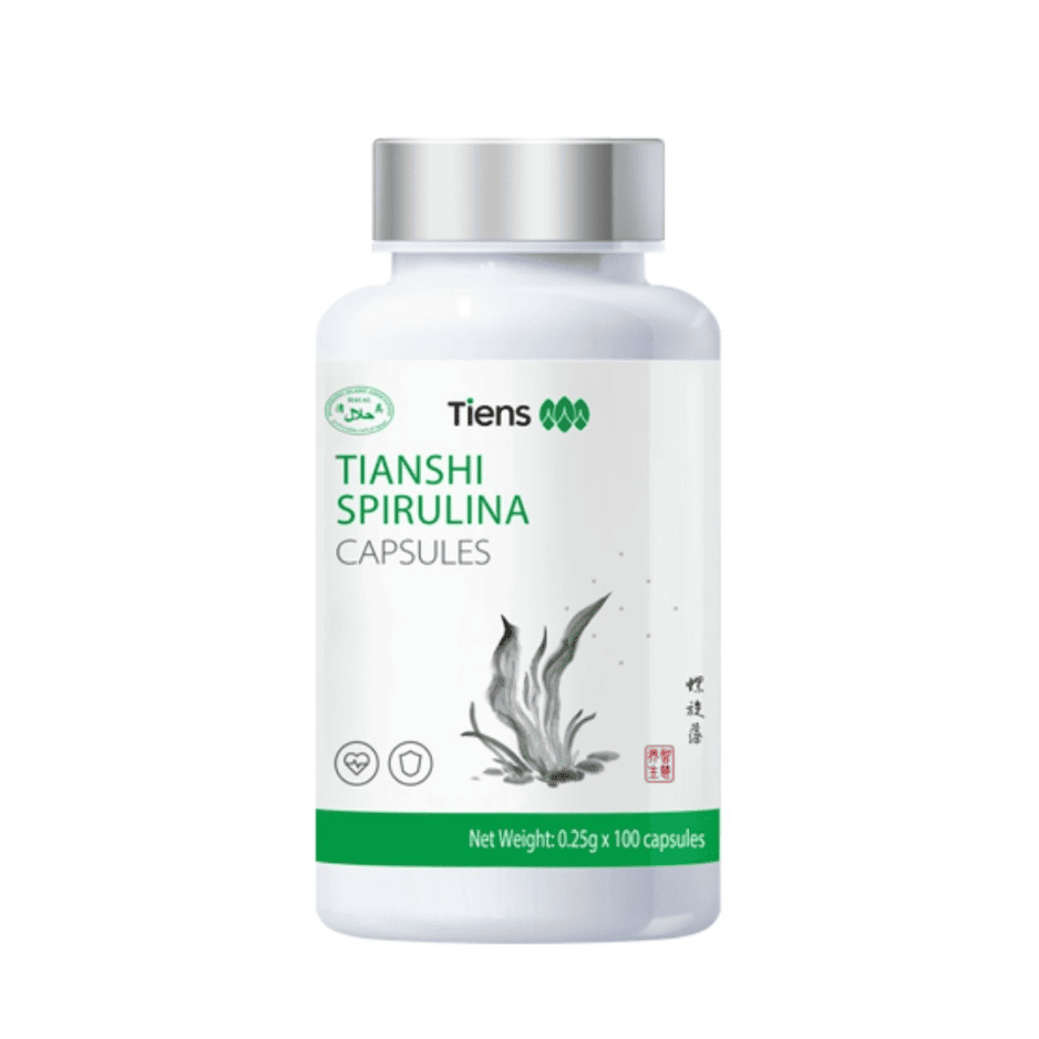 Tianshi Spirulina Capsules 100 x 0.25g